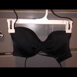 Black bathing suit top